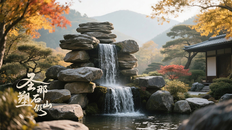 水泥假山