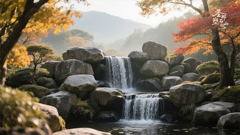 假山假树