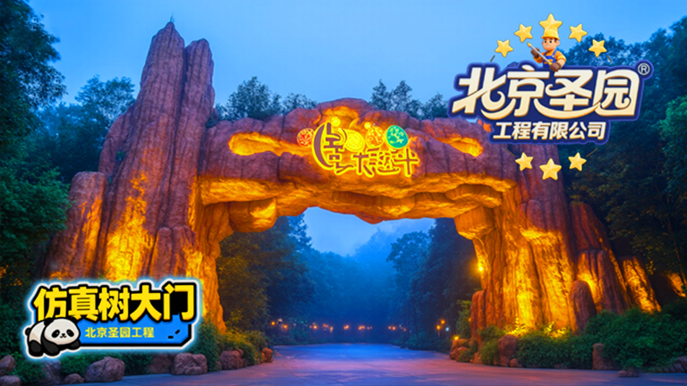 水泥假山.jpg 水泥假山