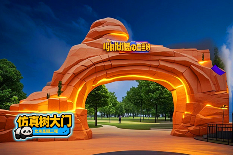 水泥假山