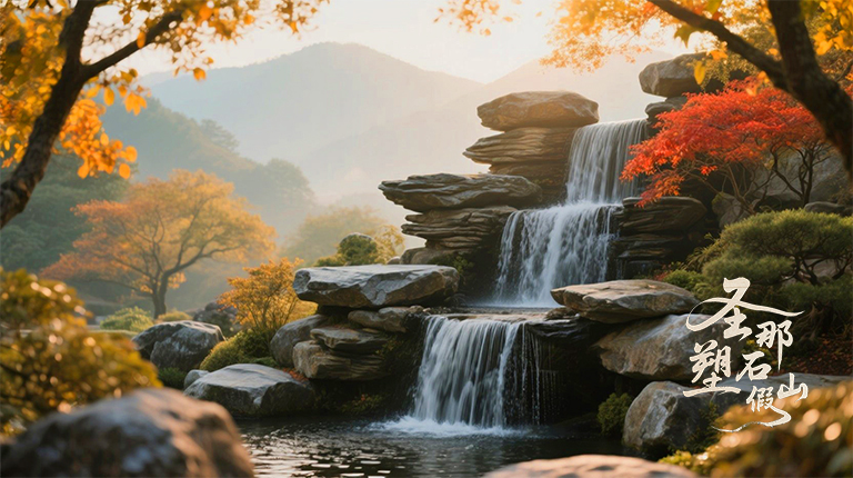 水泥假山.jpg 水泥假山